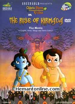 Chhota Bheem and Krishna in The Rise of Kirmada DVD-2013 -Englis