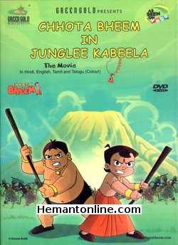 Chhota Bheem In Junglee Kabila-The Movie DVD-2013 -Hindi-English