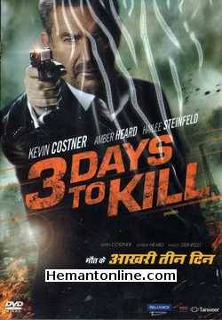 3 Days To Kill-Maut Ke Aakhiri 3 Din DVD-2014 -Hindi