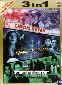 (image for) Circus Queen-Baghdad Ka Jadoo-Khilari 3-in-1 DVD